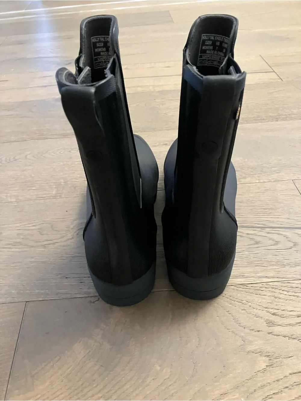 Classic Black Tall Holly Chelsea Rain Boots